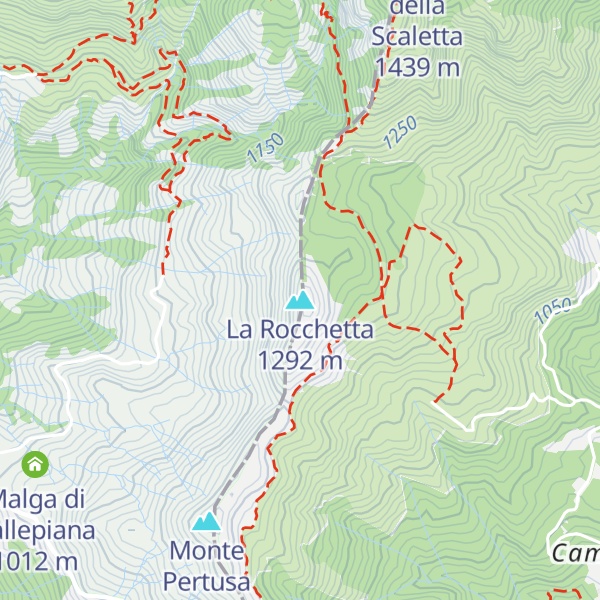 Map of La Rocchetta