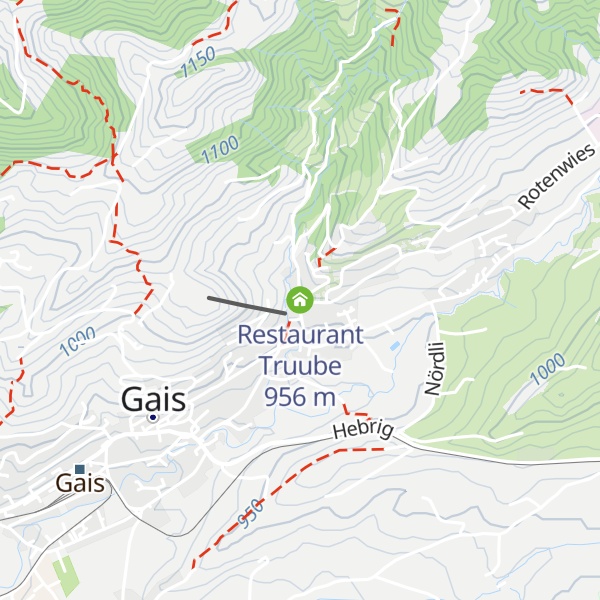 Map of Restaurant Truube