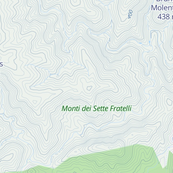Map of Bruncu Isottus