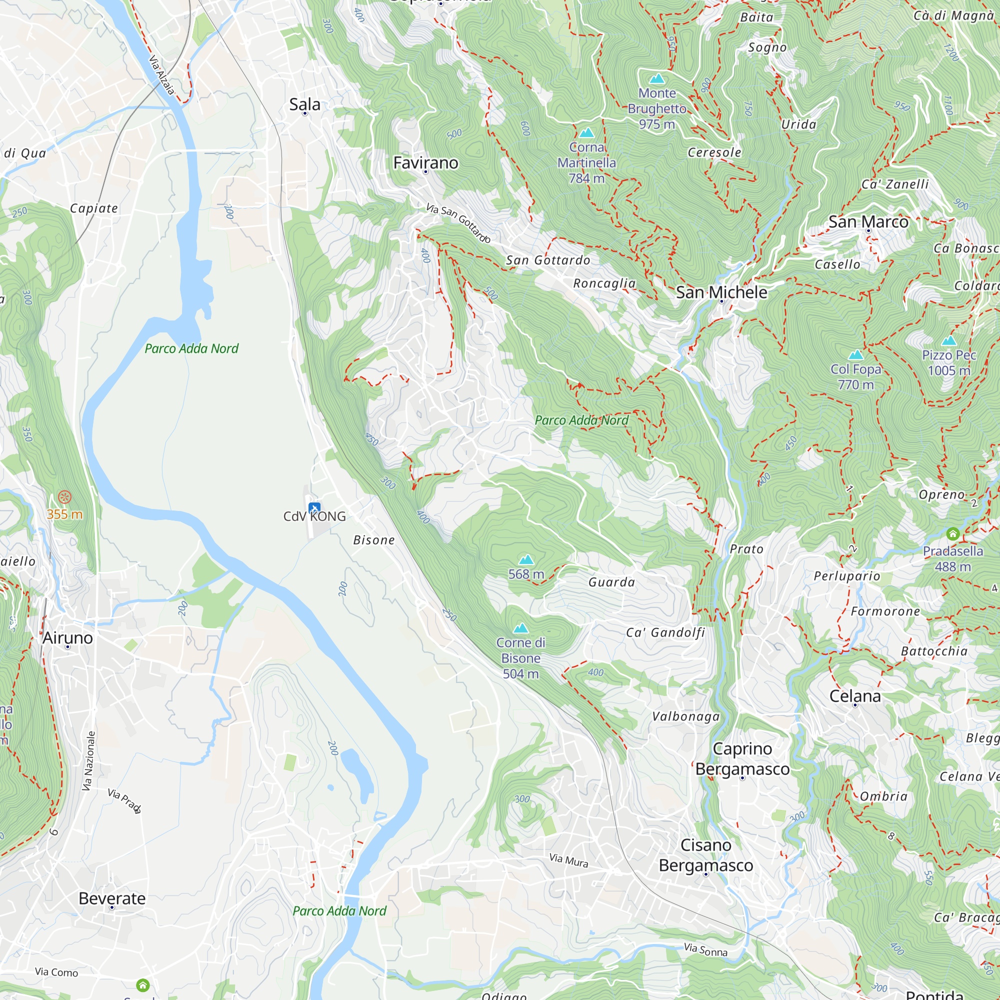 BAITA ALPINI map