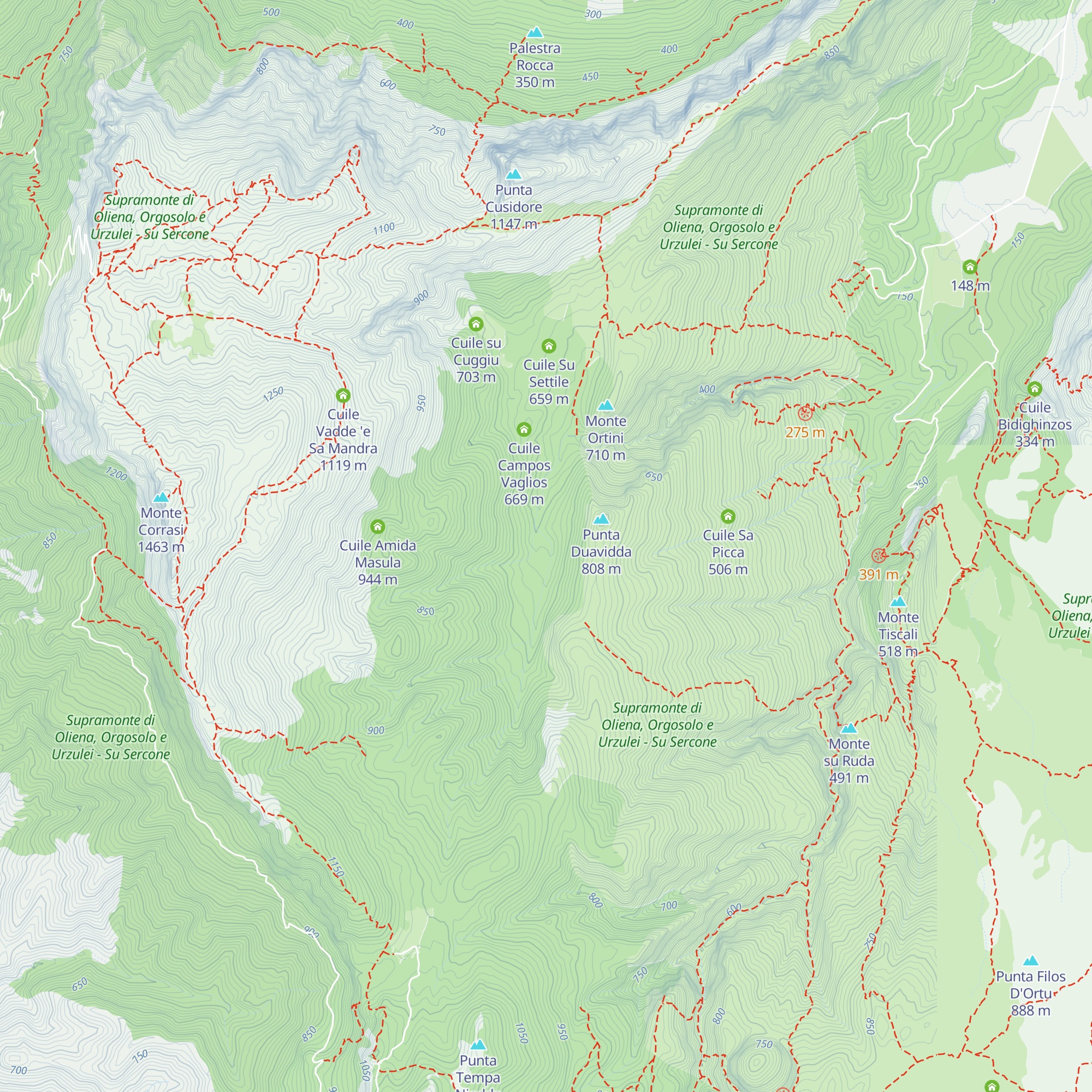 Cuile Su Lidone I map