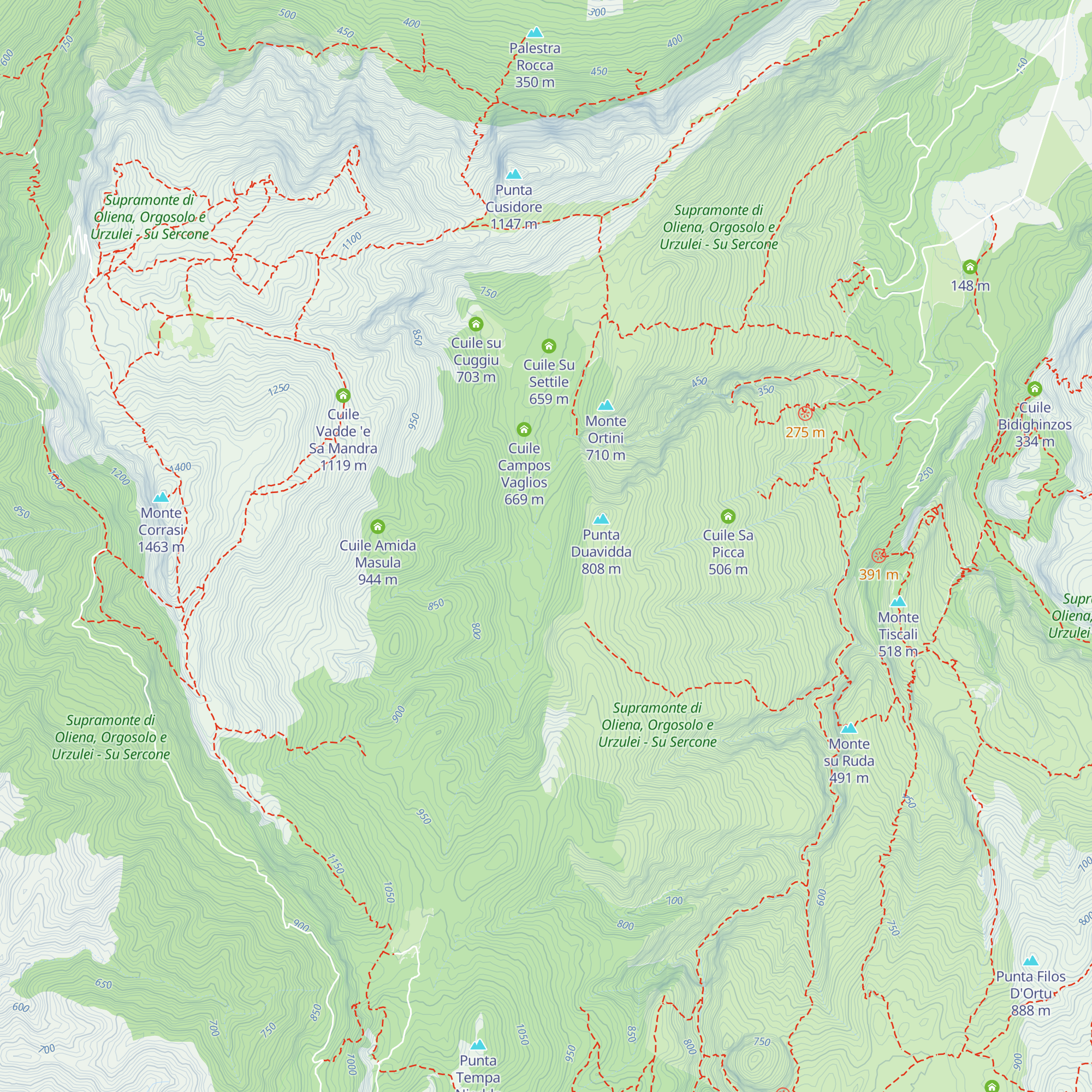 Cuile Su Lidone I map