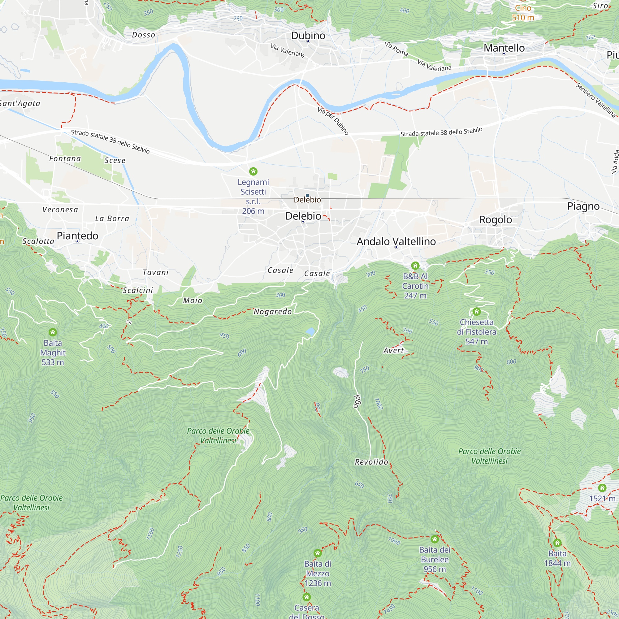 Tempietto degli Alpini map