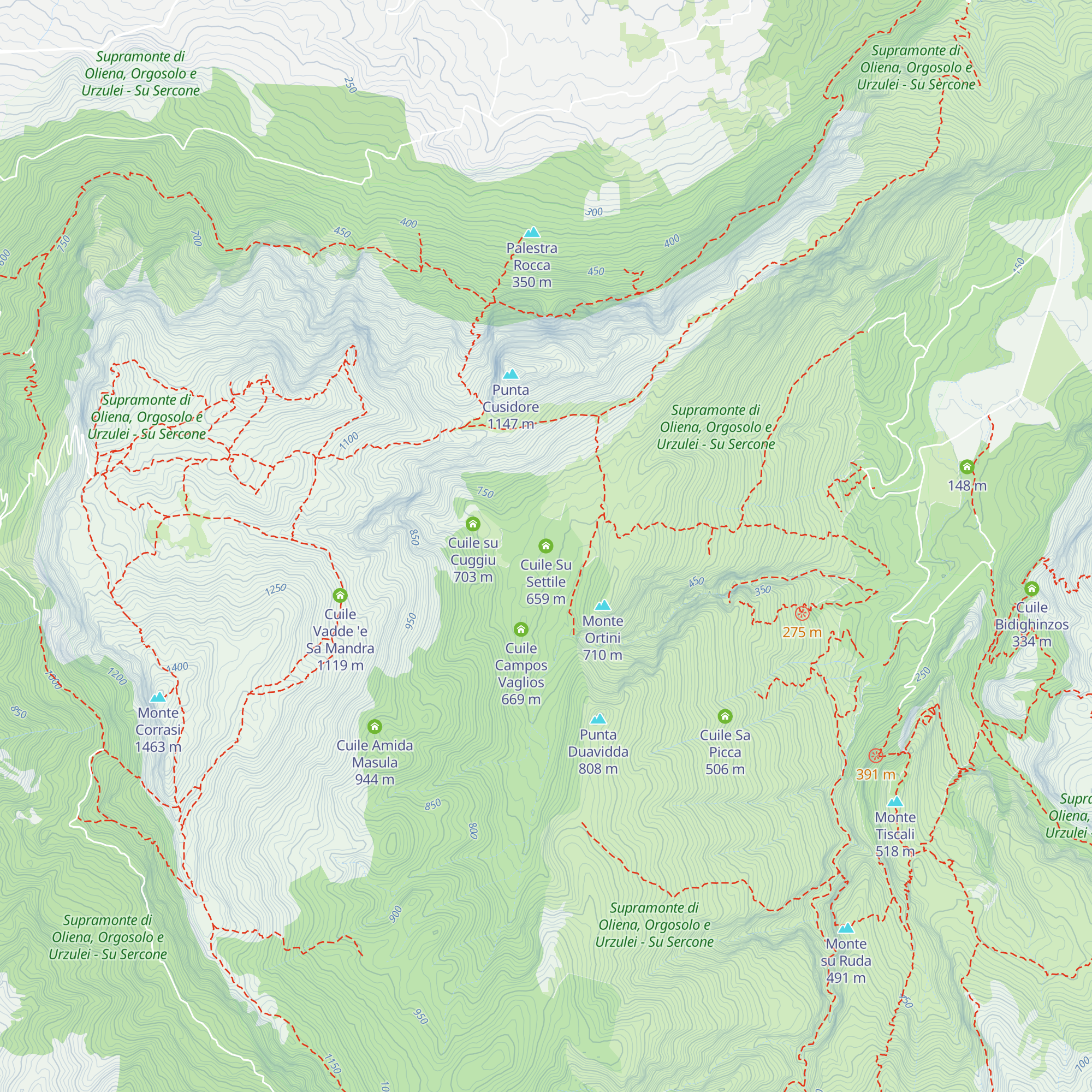 Cuile Su Settile map