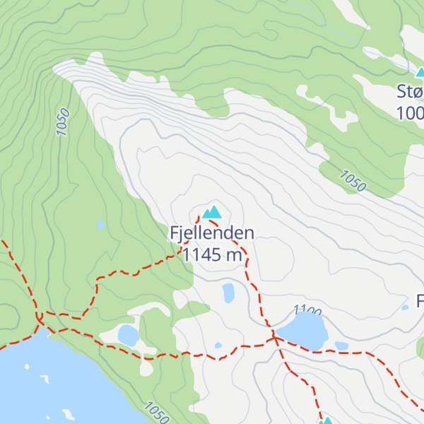 Map of Fjellenden