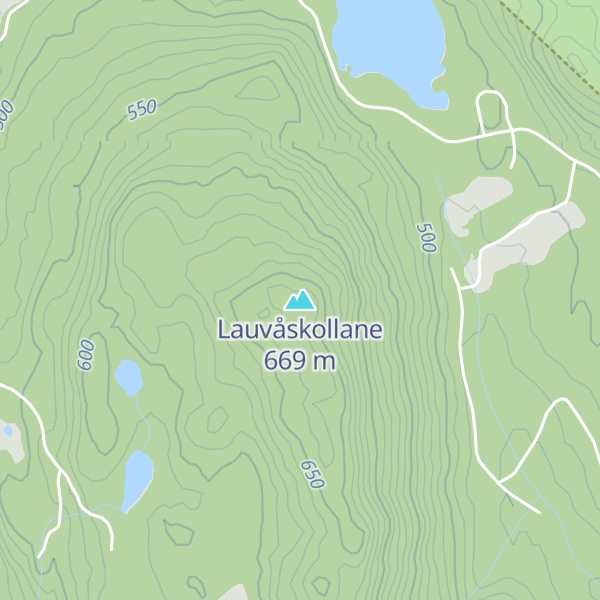 Map of Lauvåskollane