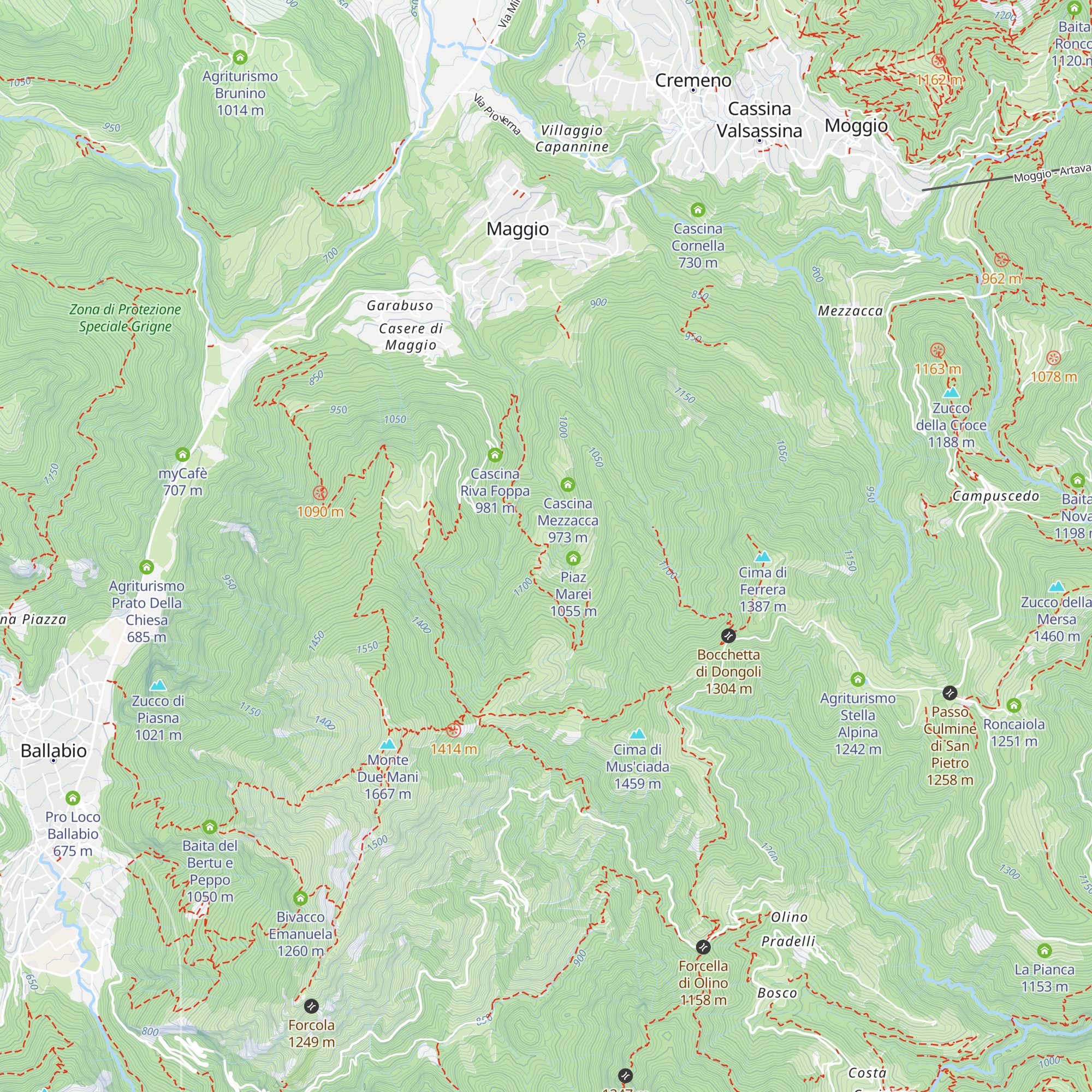 Cascina Rizzolo map