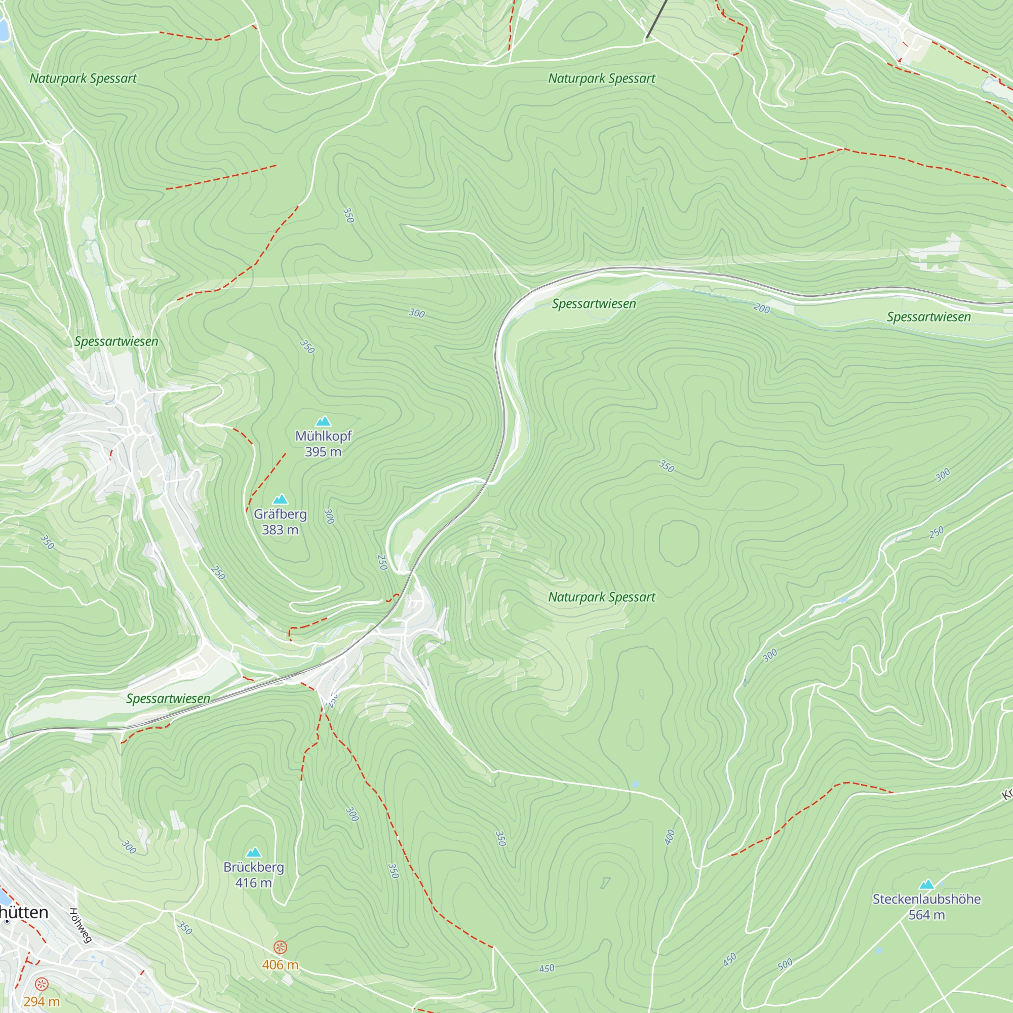 Grühütte map