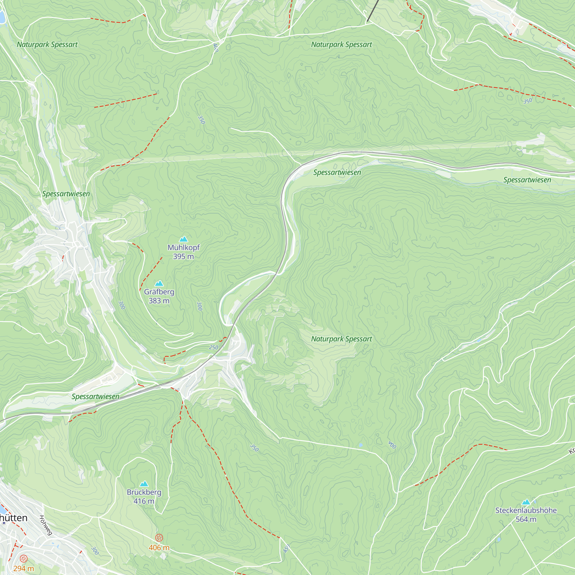 Grühütte map