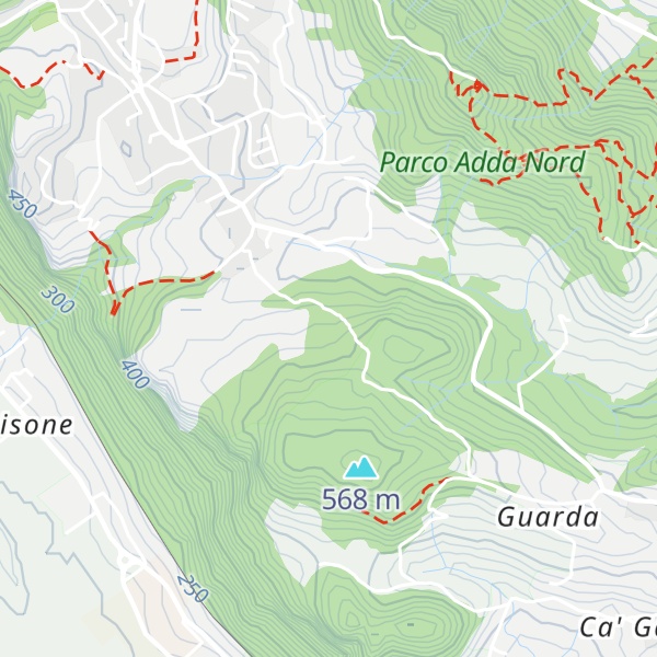Map of PARCO ALPINI