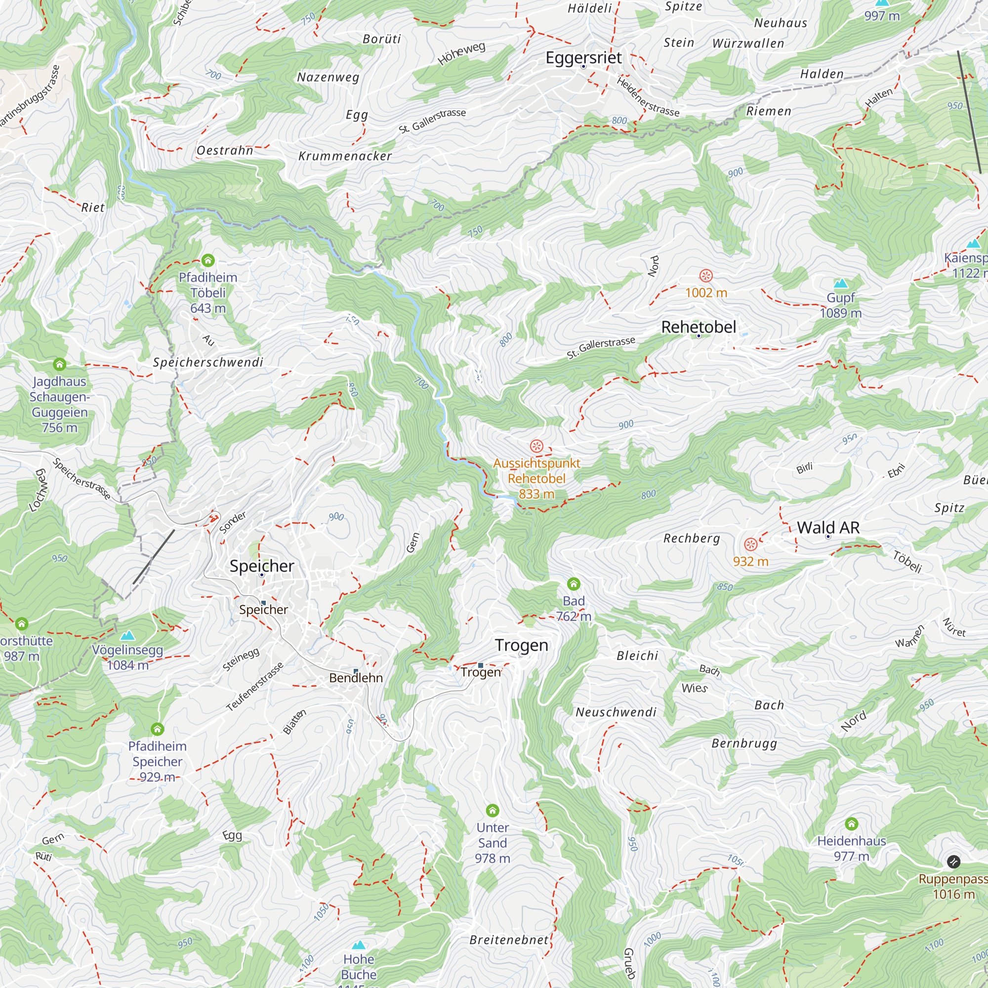 Chastenloch map