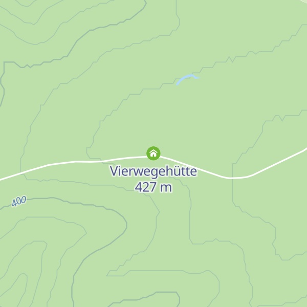 Map of Vierwegehütte