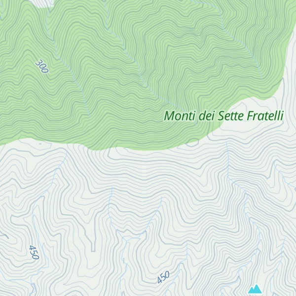 Map of Monte Arrubiu