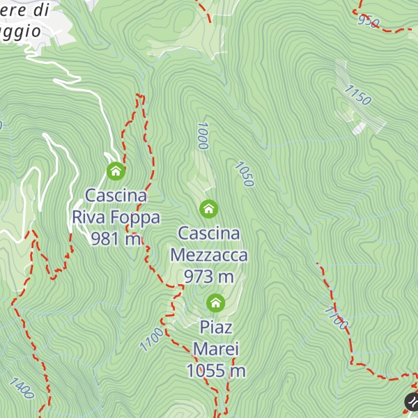 Map of Cascina Mezzacca