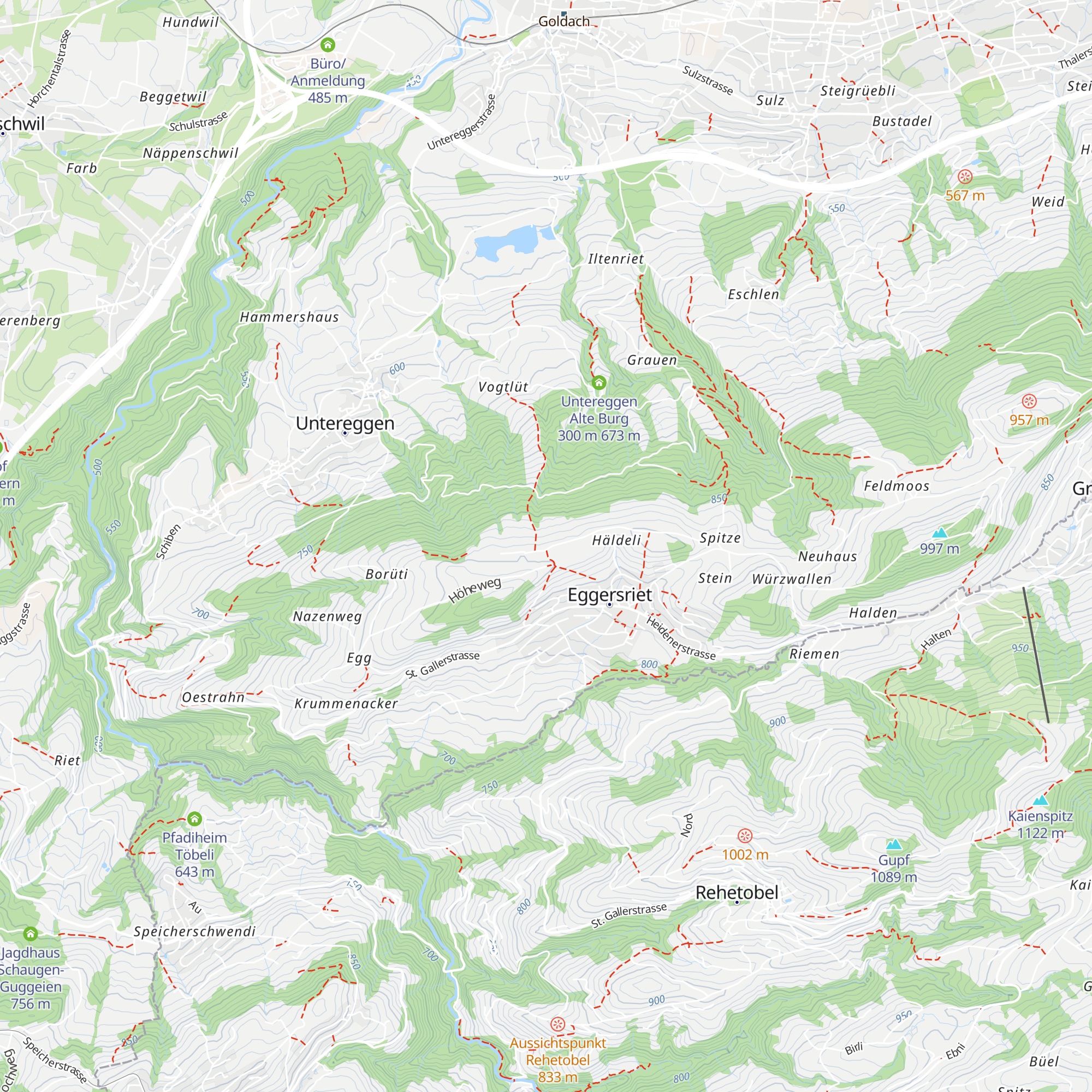 Restaurant zur Höhe map