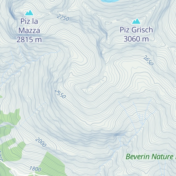 Map of Piz Starlera