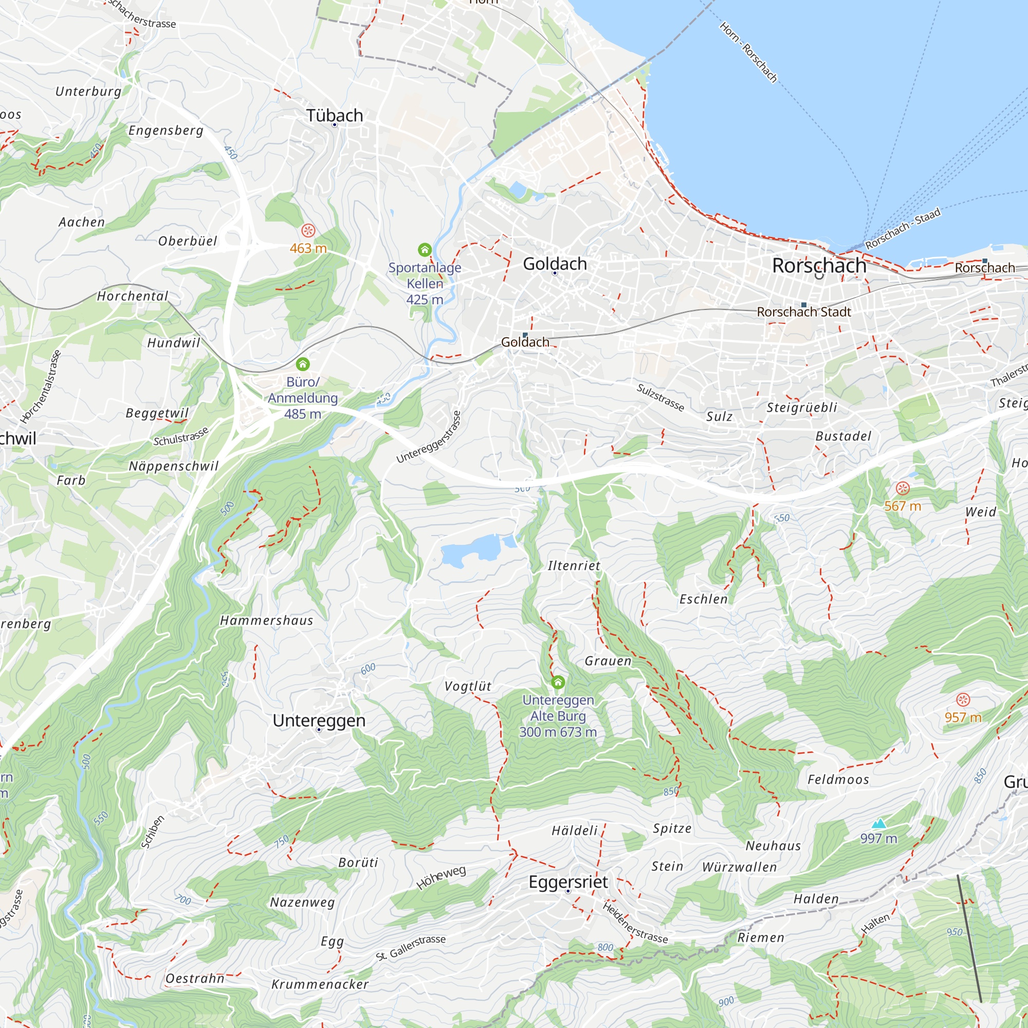 Schlosguet map