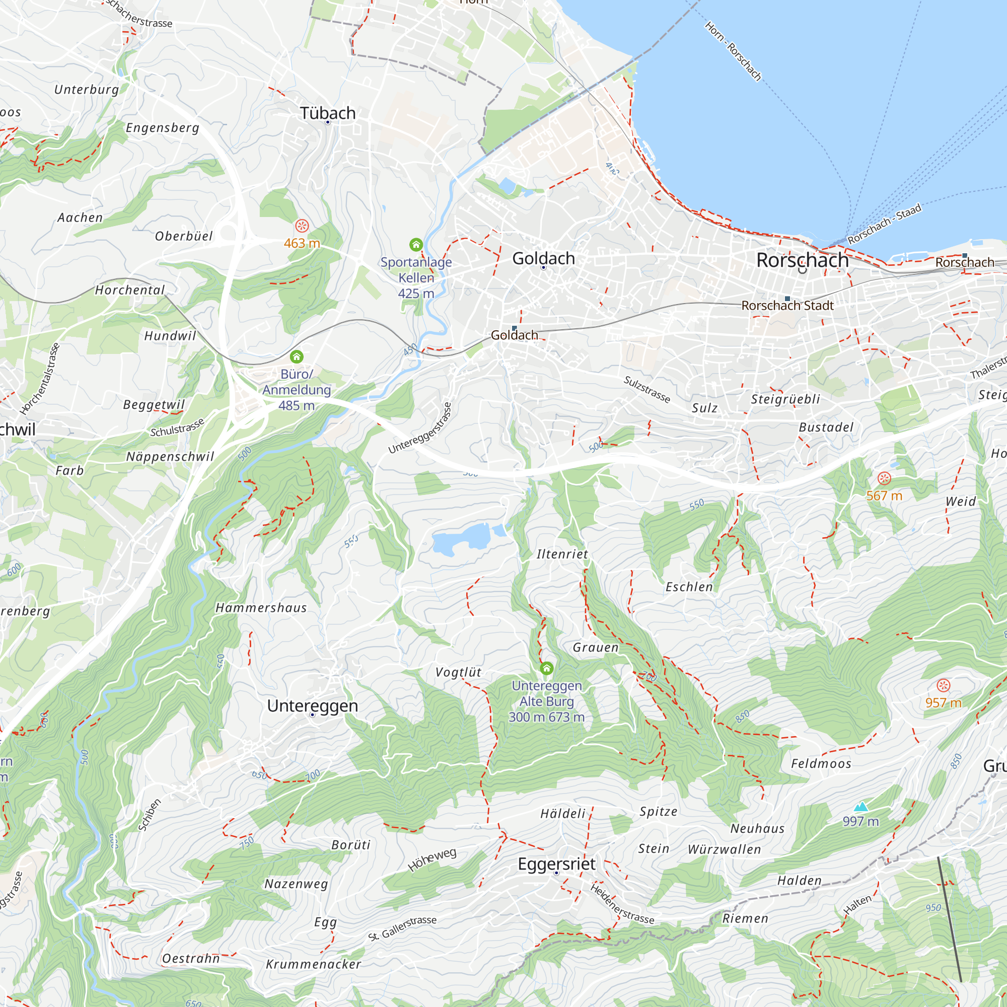 Schlosguet map
