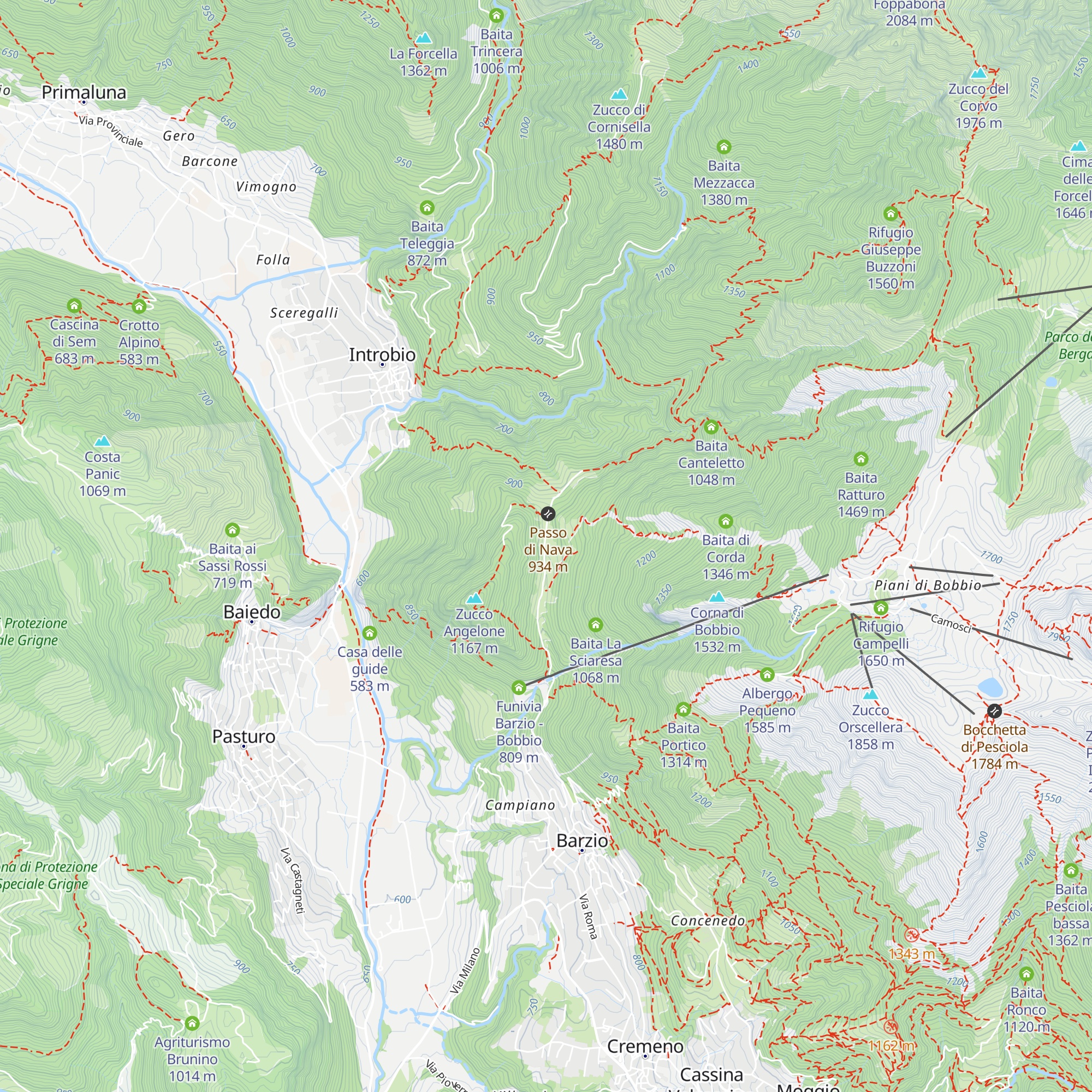 Agriturismo al Pascolo map