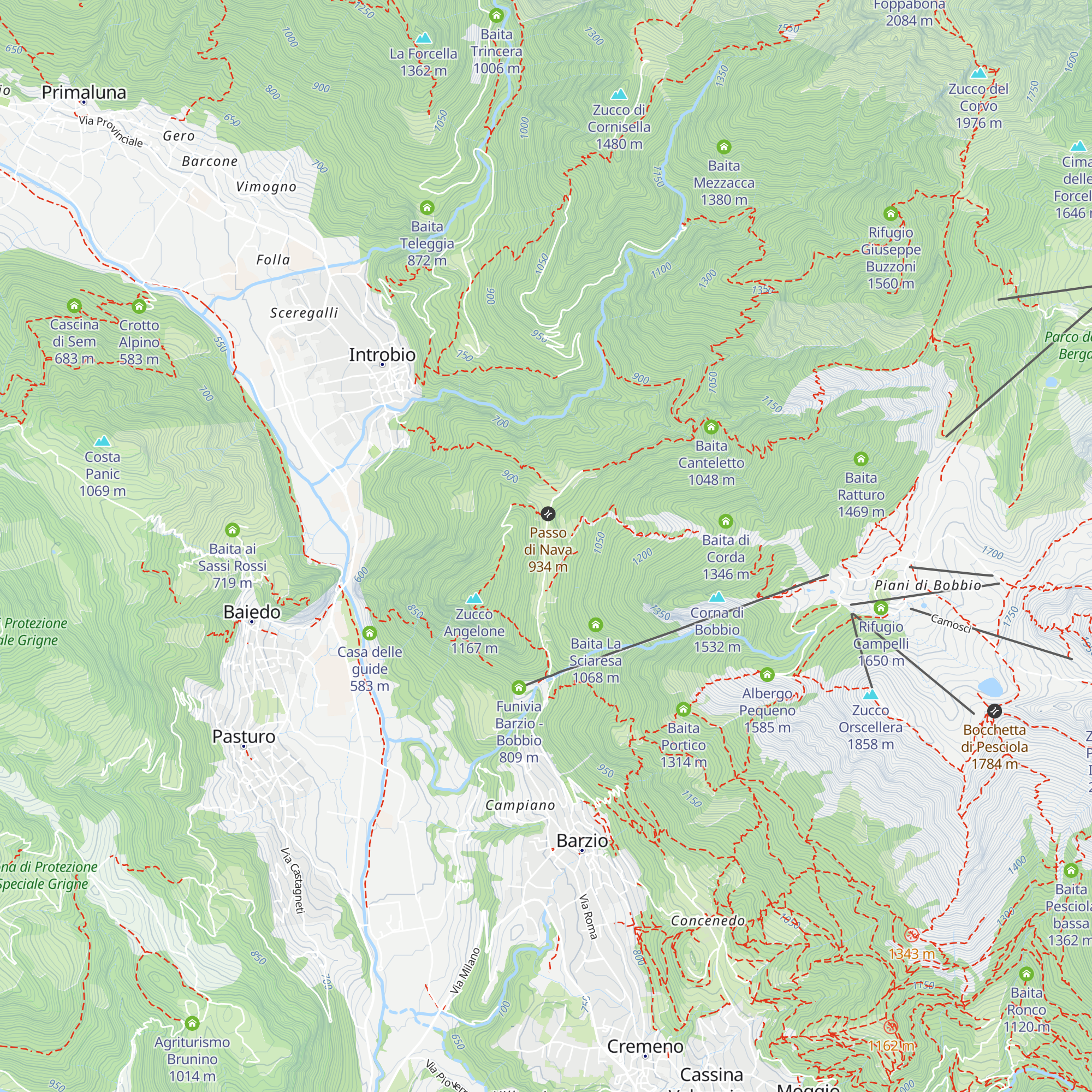 Agriturismo al Pascolo map