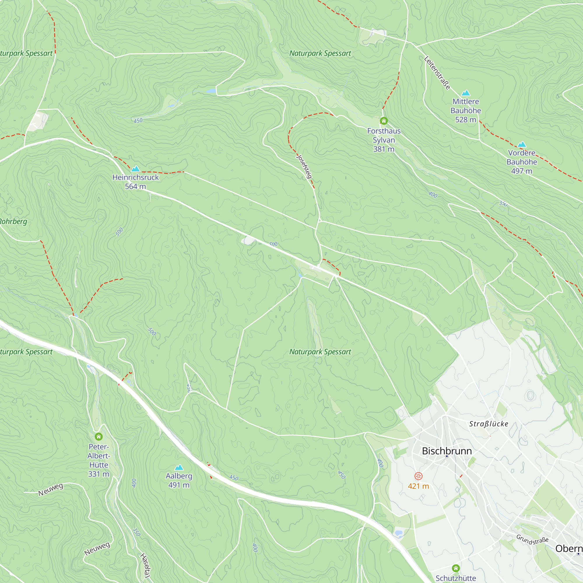 Kellerhütte map