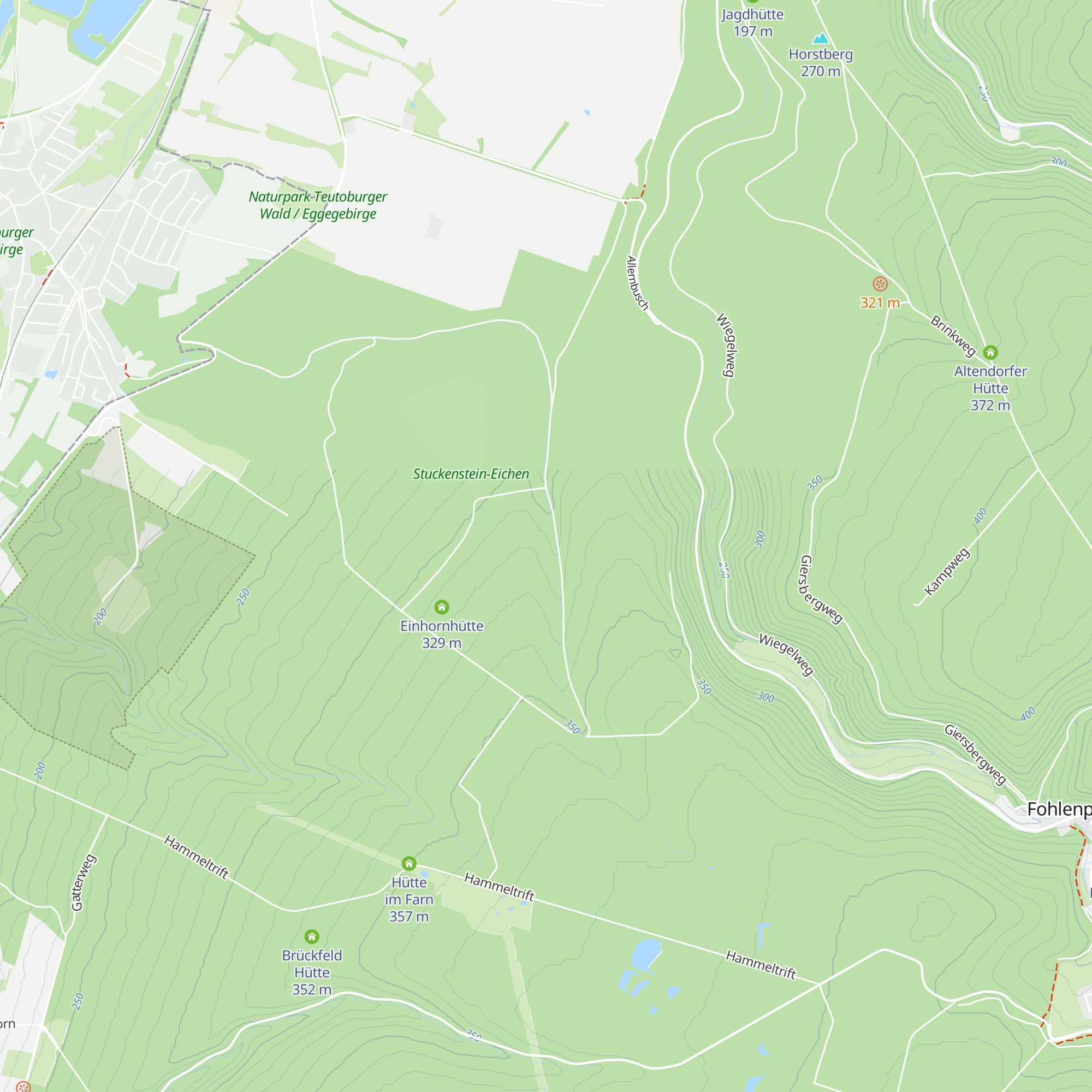 Lärchenhütte map