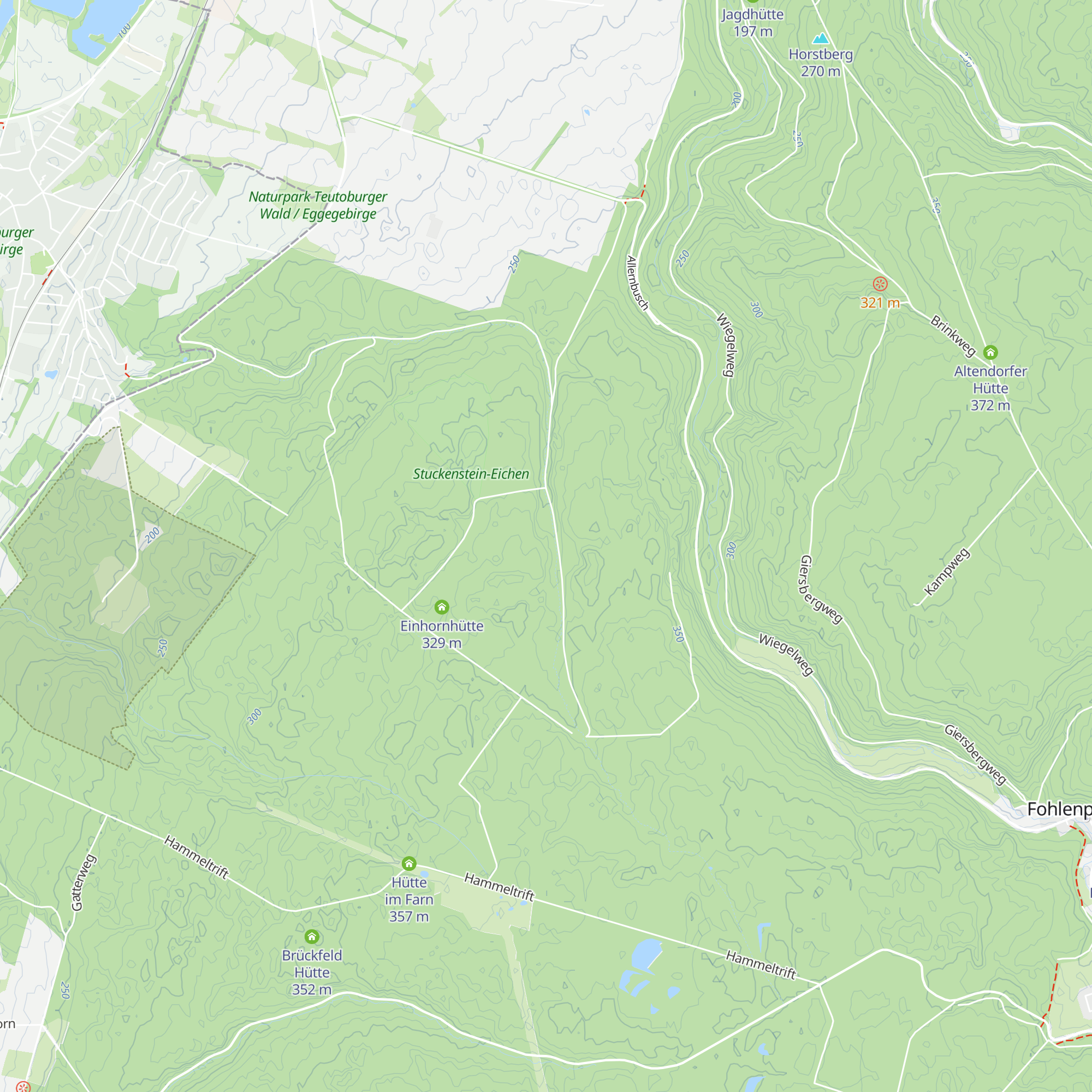Lärchenhütte map