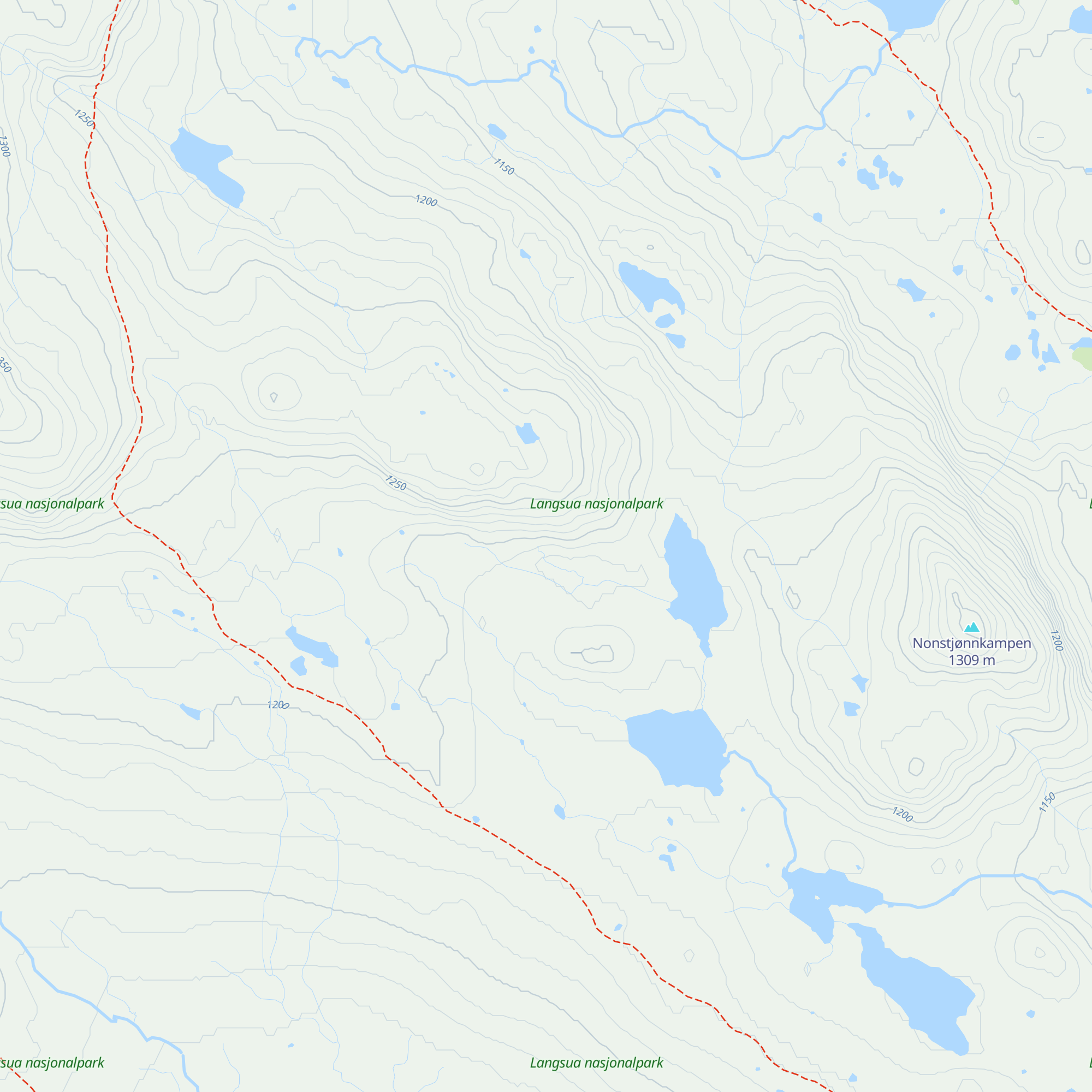 Nonstjønnbua map