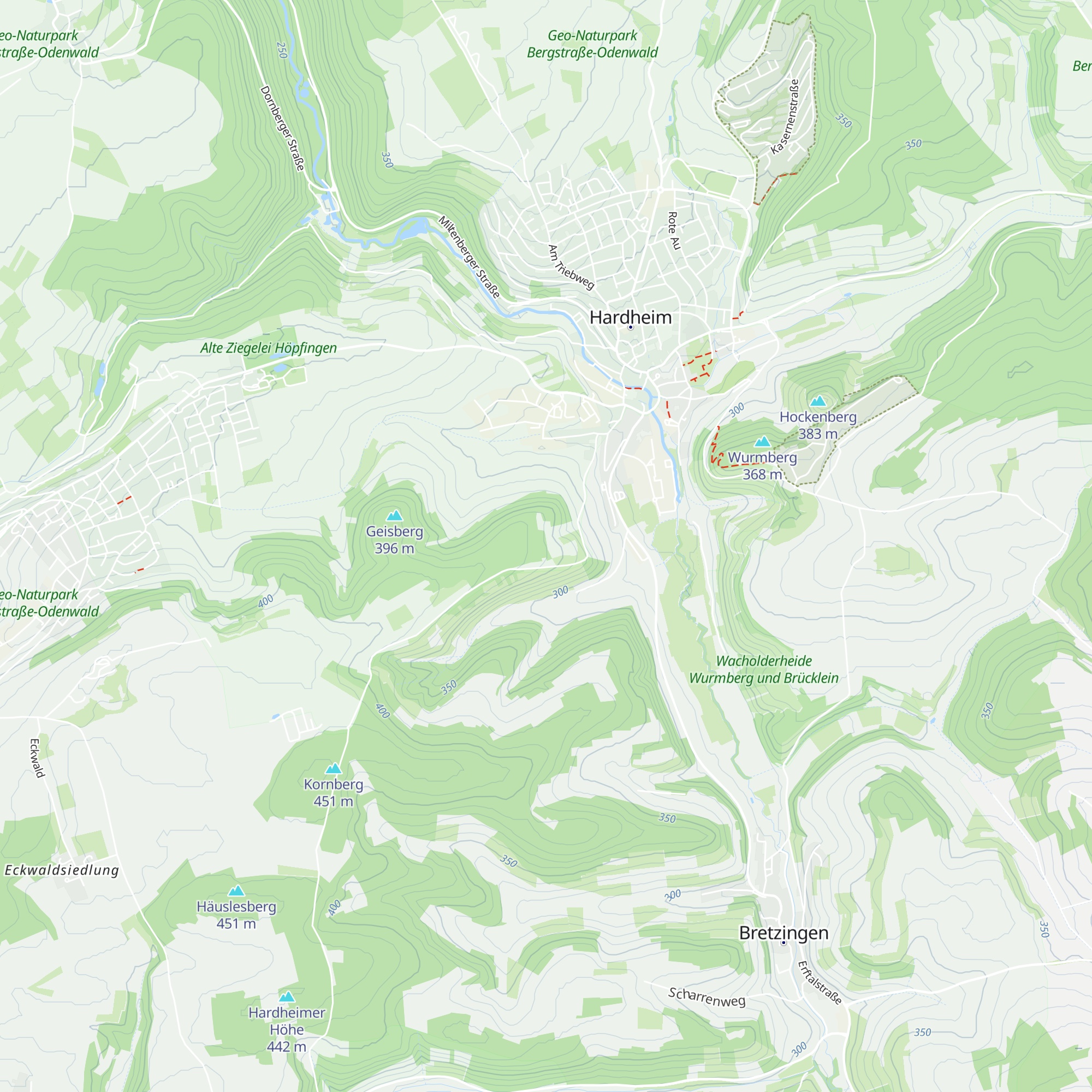 Kreuzberghütte map