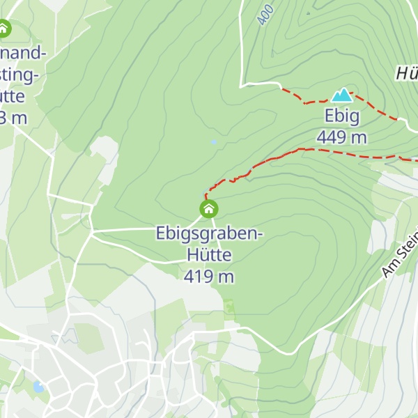 Map of Ebigsgraben-Hütte