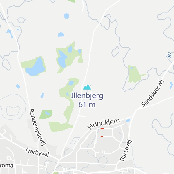 Map of Illenbjerg