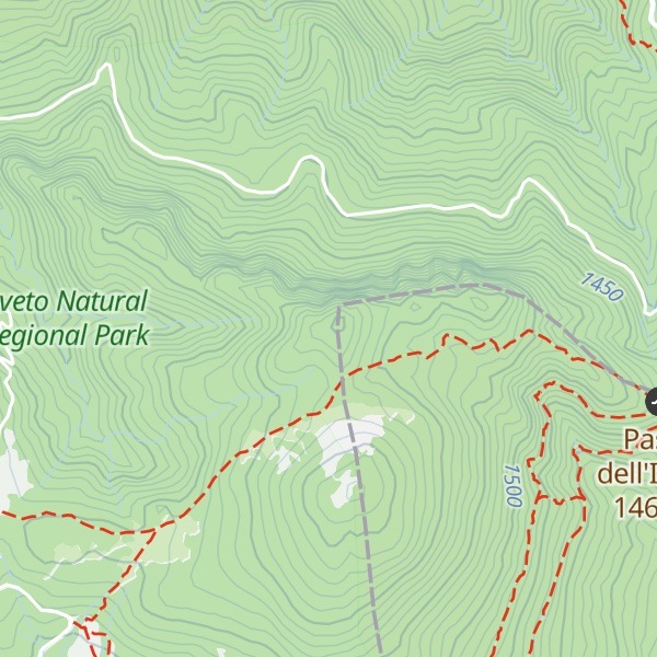 Map of Monte Cantomoro