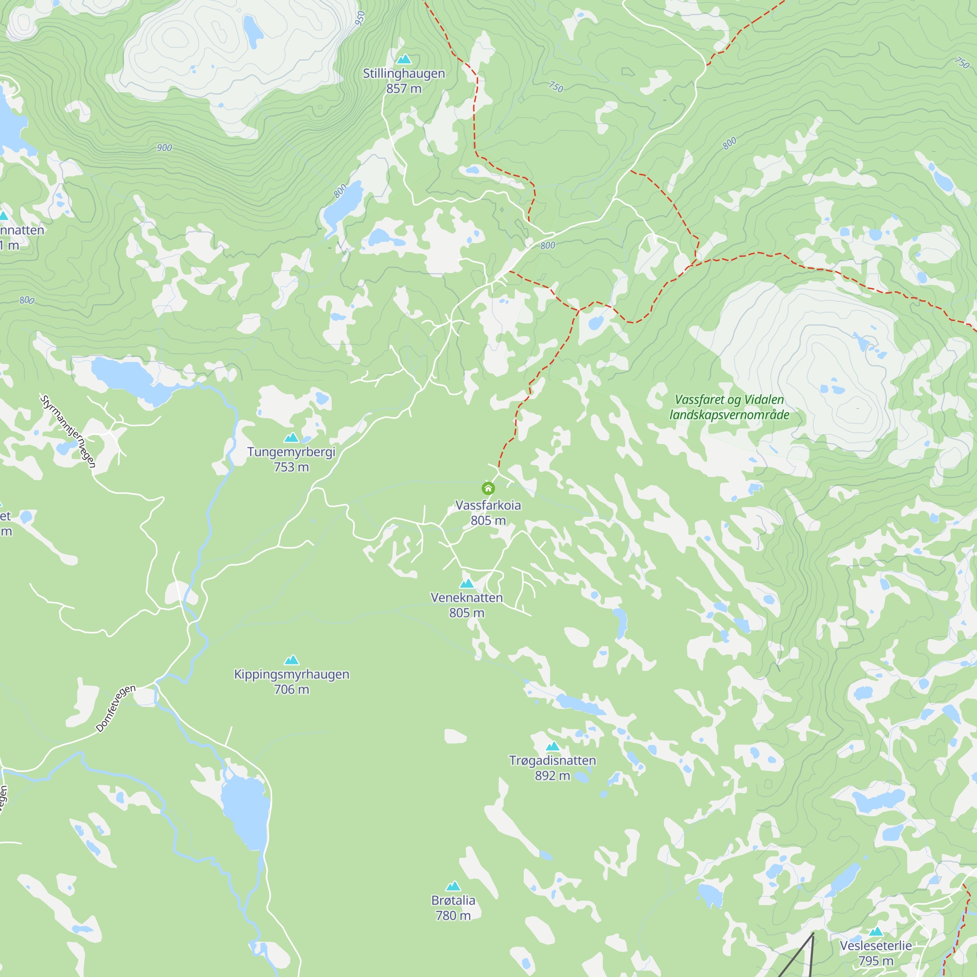 Vassfarkoia map