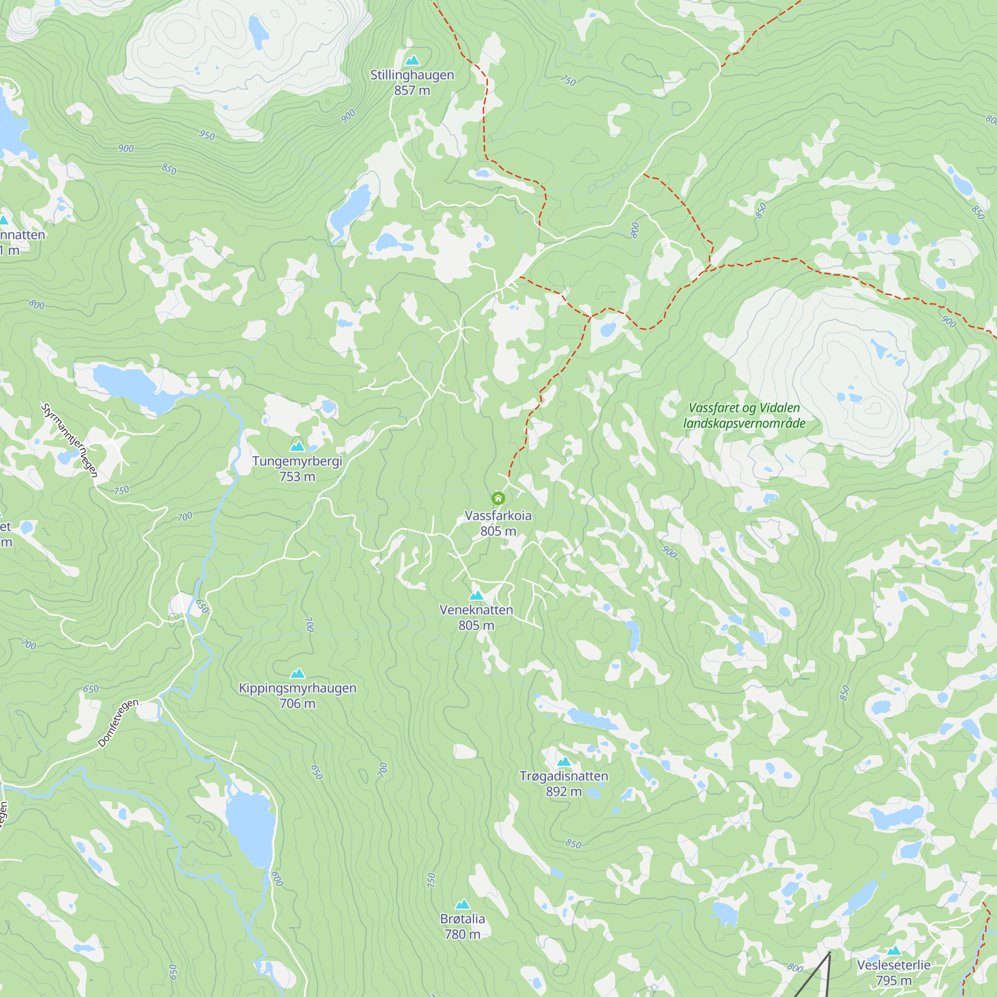 Vassfarkoia map
