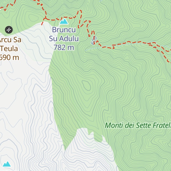 Map of Bruncu Liuru Ganudu