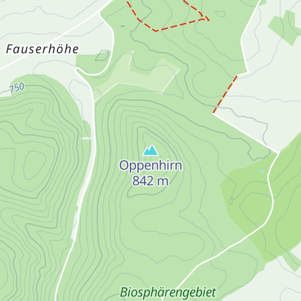 Map of Oppenhirn