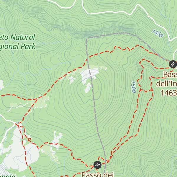 Map of Monte Nero