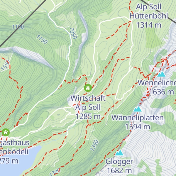 Map of Wirtschaft Alp Soll
