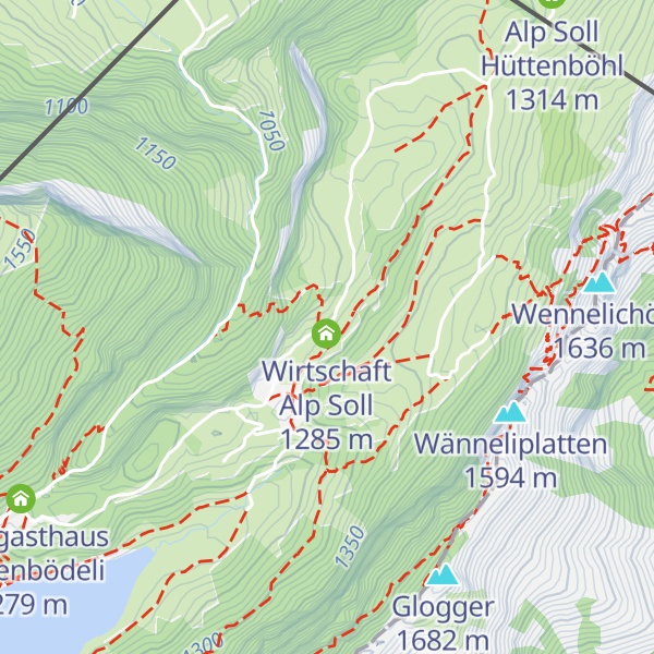 Map of Käserei Alp Soll