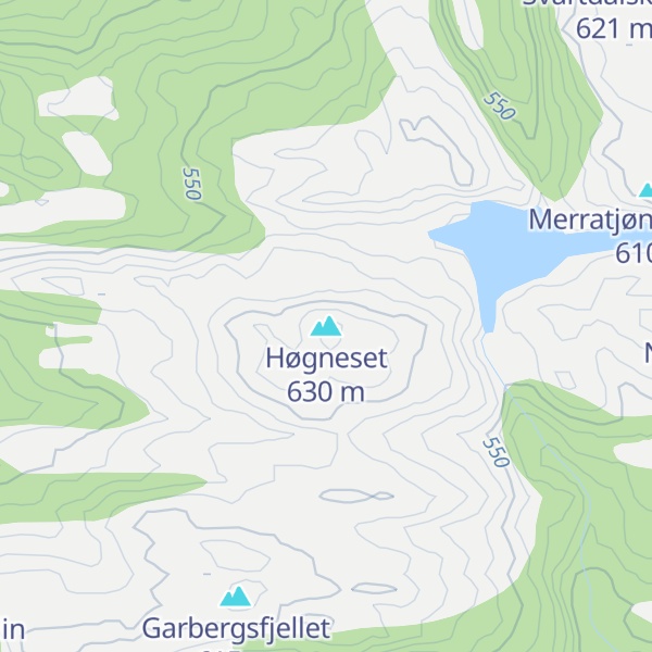 Map of Høgneset