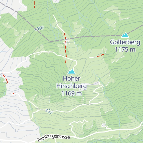 Map of Hoher Hirschberg