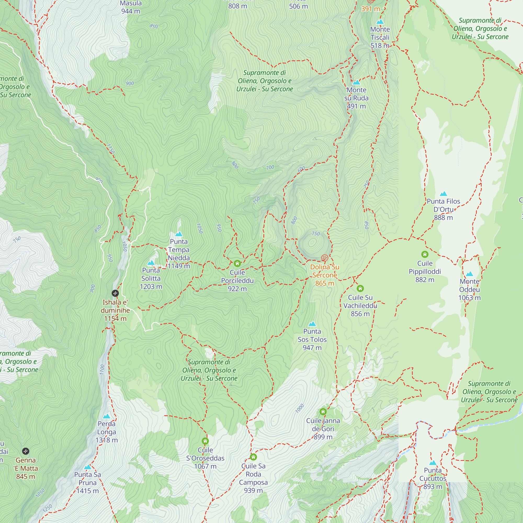 Cuile Serra Hurtza map