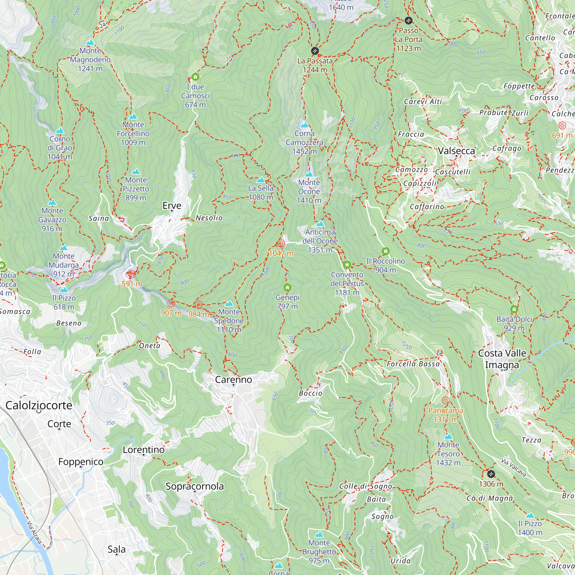Genepi map