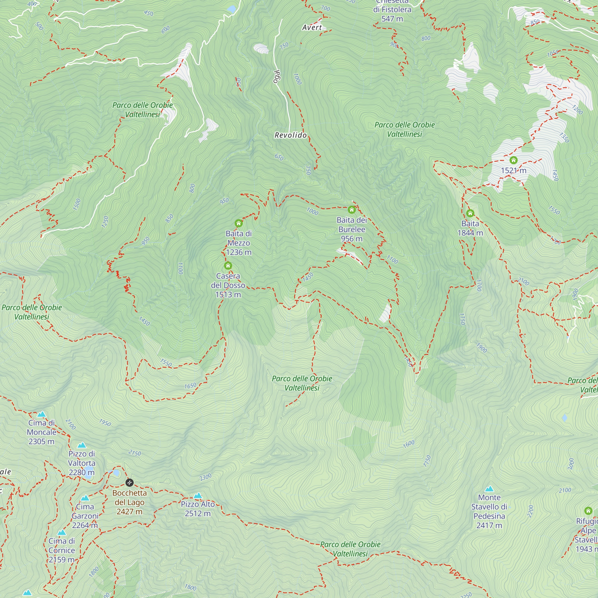 Cascina Stavello map