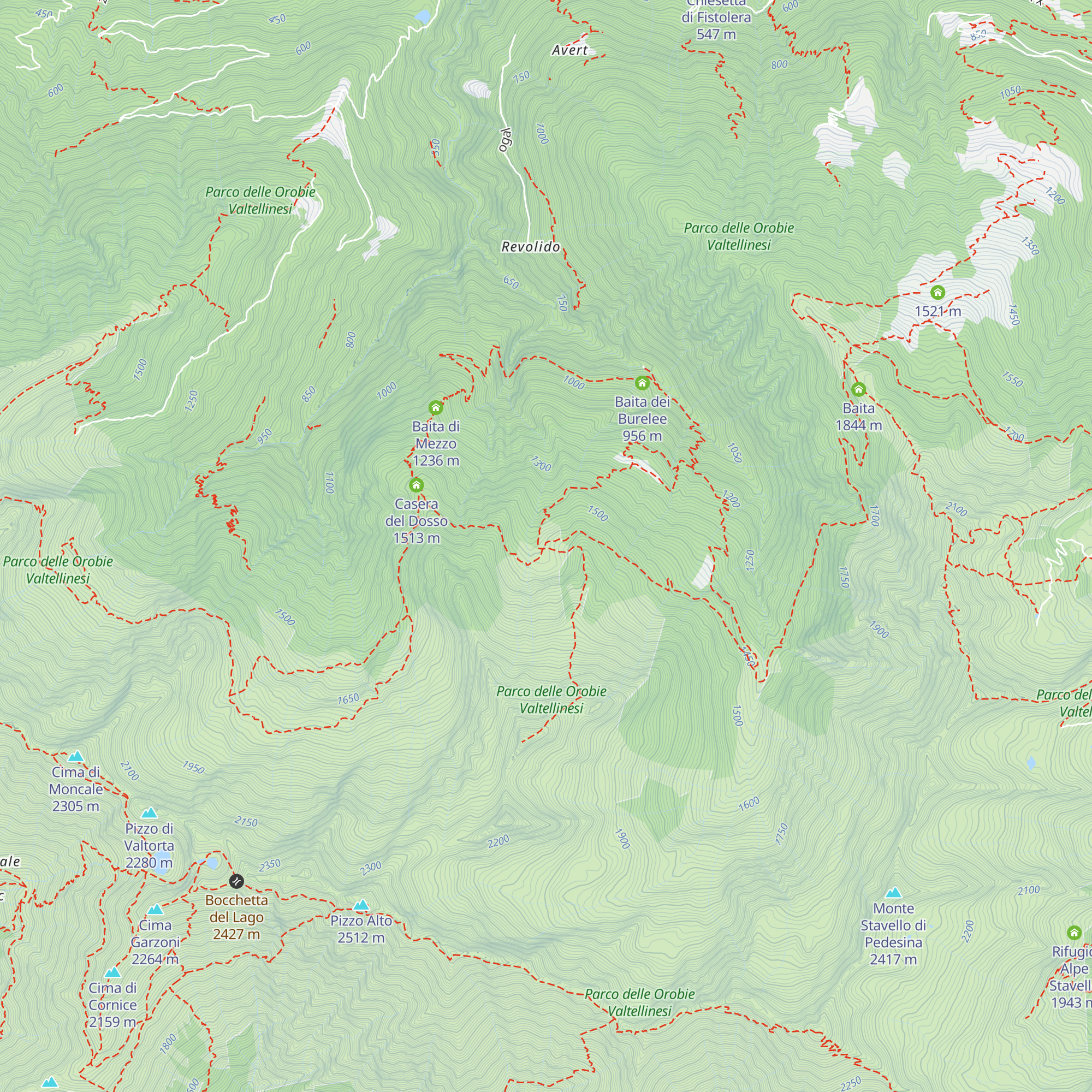 Cascina Stavello map
