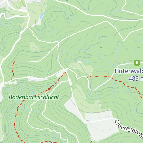 Map of Jägerhütte