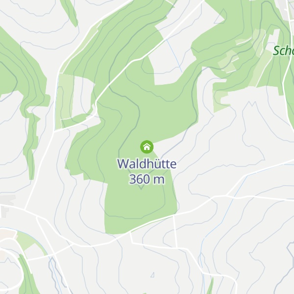 Map of Waldhütte