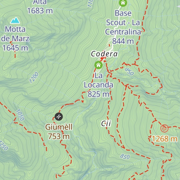 Map of Cappella del Cimitero
