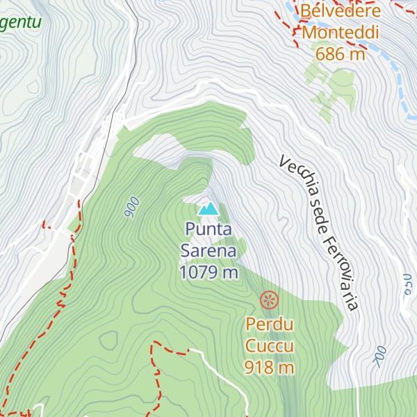 Map of Punta Sarena