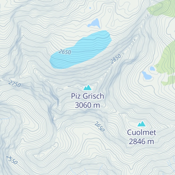 Map of Piz Grisch